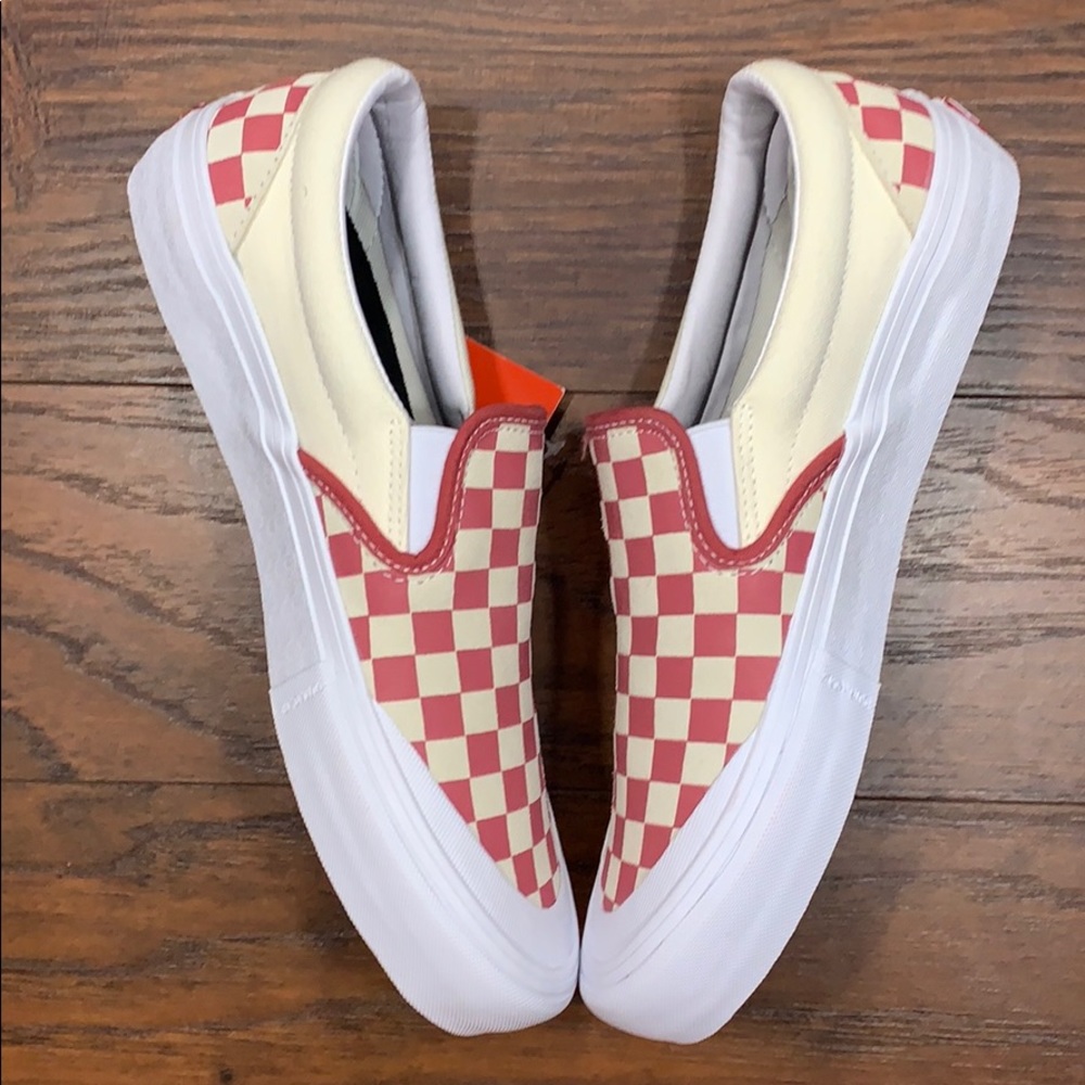 VANS SLIP-ON PRO CHECKERBOARD Mineral Red WMNS - Picture 2 of 16
